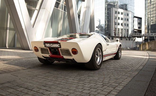 Ford GT GT40 Developement Essex Wire Blanc de 1975