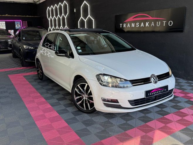 Volkswagen Golf VII 2.0 TDI 150 ch MATCH ~ Toit ouvrant  Blanc de 2017