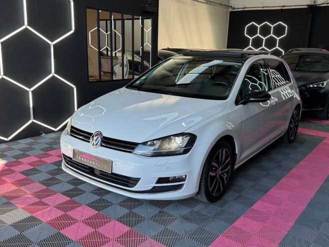 Volkswagen Golf VII 2.0 TDI 150 ch MATCH ~ Toit ouvrant  Blanc de 2017