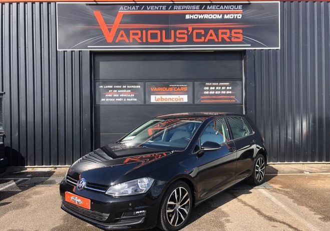 Volkswagen Golf VII 1.4 TSI 122CH BLUEMOTION TECHNOLOGY  Noir de 2015