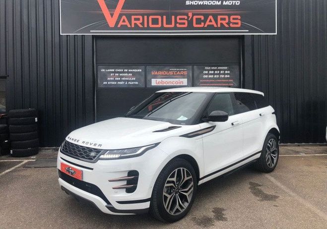 Land rover Range Rover Evoque 2.0 D 150 CH R-DYNAMIQUE AWD BVA Blanc de 2021