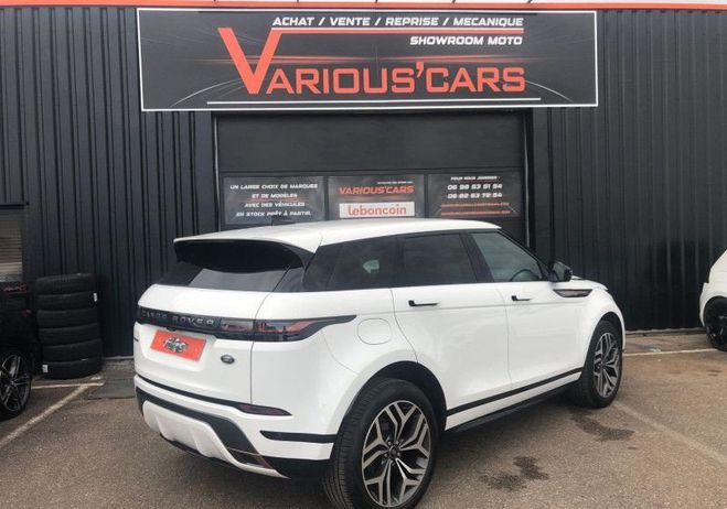 Land rover Range Rover Evoque 2.0 D 150 CH R-DYNAMIQUE AWD BVA Blanc de 2021