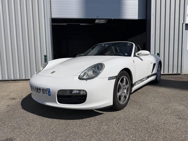 Porsche Boxster 2.7i - 240 - BVA Tiptronic TYPE 987 CABR BLANC de 2006