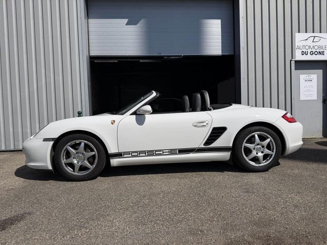 Porsche Boxster 2.7i - 240 - BVA Tiptronic TYPE 987 CABR BLANC de 2006