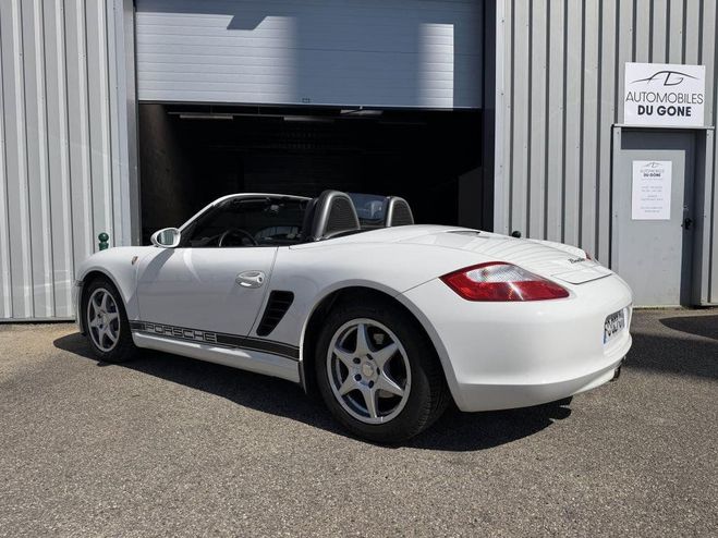 Porsche Boxster 2.7i - 240 - BVA Tiptronic TYPE 987 CABR BLANC de 2006