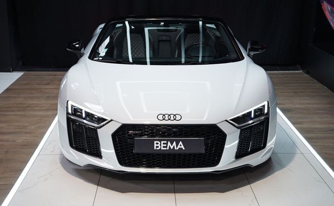 Audi R8 V10 PLUS SPYDER 610 cv I Malus pay� Bang Gris de 2018