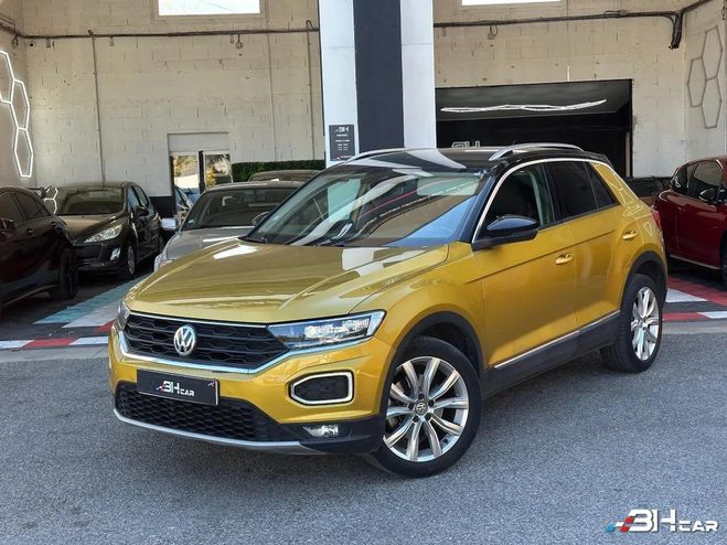 Volkswagen T Roc LOUNGE / 1.0L TSI 115cv / SUIVI COMPLET  Jaune de 2017