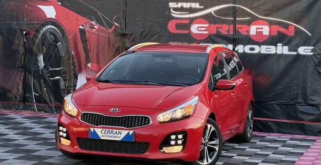 Cliquer pour voir la photo suivante Kia Ceed d SW Ceed 1.6 CRDI 136CH GT LINE Rouge de 2018