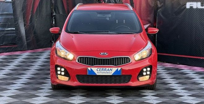 Kia Ceed d SW Ceed 1.6 CRDI 136CH GT LINE Rouge de 2018