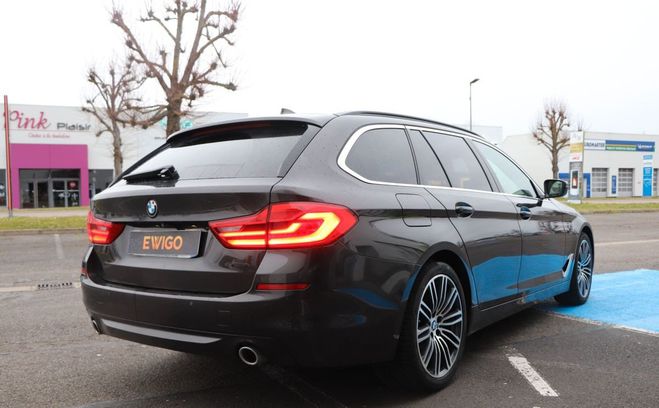 BMW Serie 5 touring 2.0 520 d 165 luxury line bva to Marron de 2017