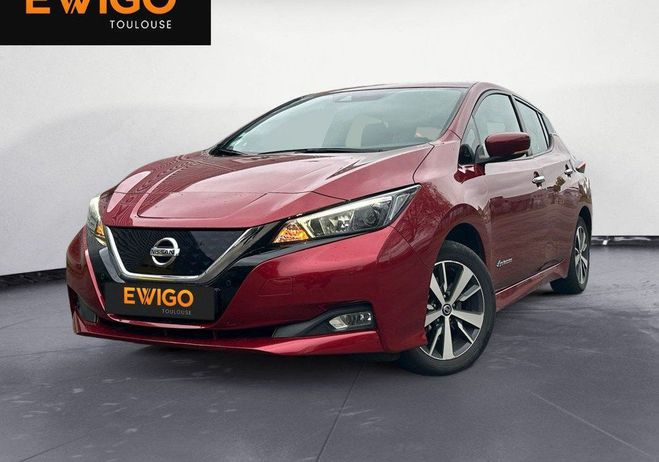 Nissan Leaf electric acenta 122ppm 40kwh Rouge de 2018
