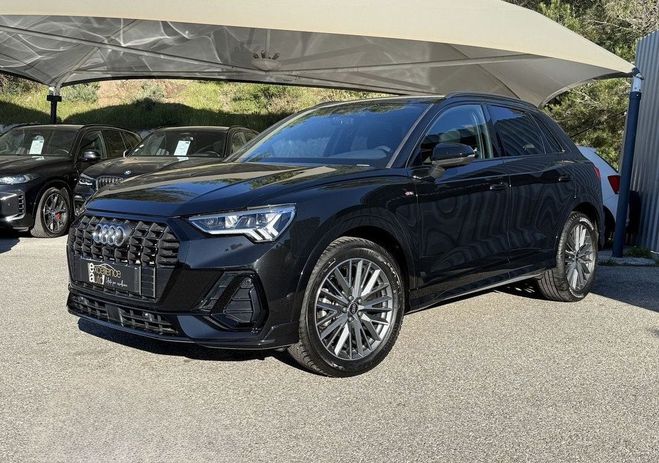 Audi Q3 35 TDI 150CH S LINE TRONIC 7 Noir de 2023