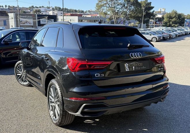 Audi Q3 35 TDI 150CH S LINE TRONIC 7 Noir de 2023