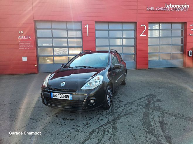Cliquer pour voir la photo suivante Renault Clio 3 Estate 1.5 dCi 70ch Noir de 2010