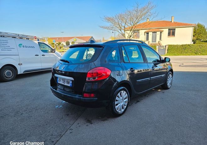 Renault Clio 3 Estate 1.5 dCi 70ch Noir de 2010