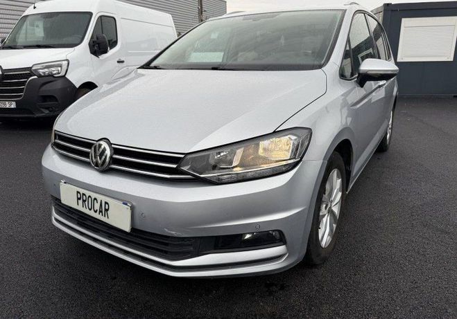 Volkswagen Touran 1.6 TDI 115CH FAP CONFORTLINE BUSINESS 7 Gris de 2019