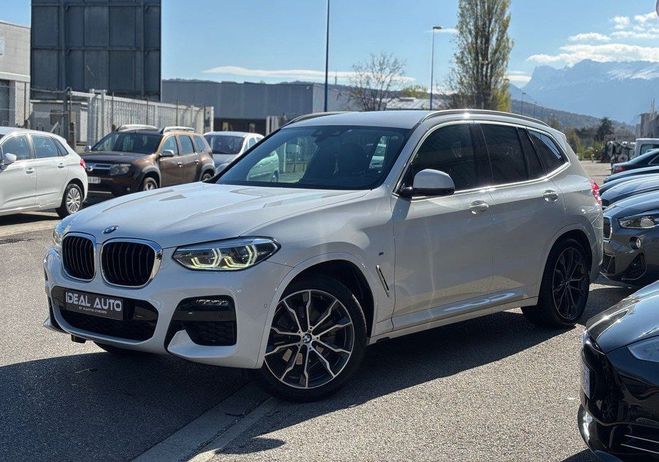 BMW X3 G01 xDrive20DA 20D 190ch M Sport HUD Att Blanc de 2019