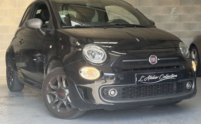 Fiat 500 S 1.2 69 GARANTIE 12 MOIS Noir de 2019