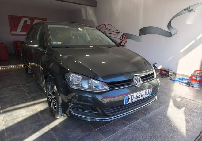 Volkswagen Golf VII 1.6 TDI 110ch BlueMotion Technology  Noir de 2016