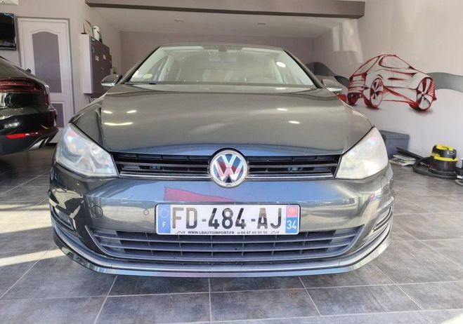 Volkswagen Golf VII 1.6 TDI 110ch BlueMotion Technology  Noir de 2016