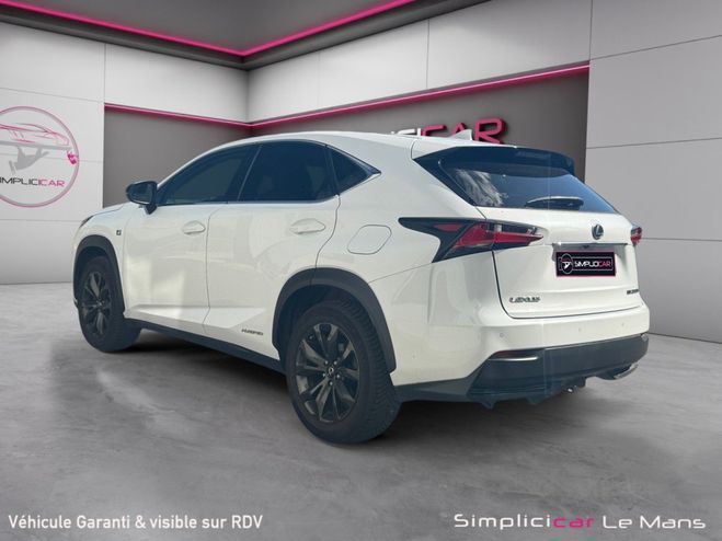 Lexus NX NX300H 2.5 Hybrid F Sport Blanc de 2019