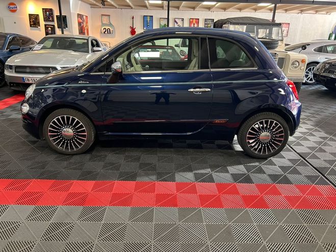 Fiat 500 C Riva 85ch Boite Auto Bleu Marine M�tallis� de 2017