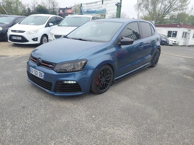 Volkswagen Polo 1.4 TSI 140 BLUEMOTION ACT GT DSG BVA Bleu de 2013