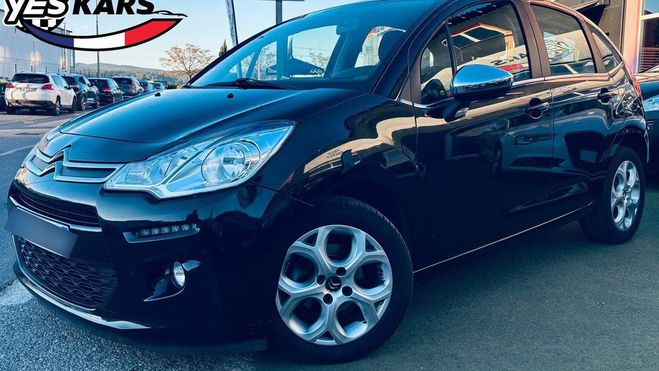Cliquer pour voir la photo suivante Citroen C3 PureTech 82 Feel Edition-PREMIERE MAIN- Noir de 2017