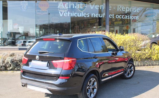 BMW X3 (f25) (2) xdrive20da 190 xline origine f Noir de 2017