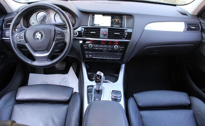 BMW X3 (f25) (2) xdrive20da 190 xline origine f Noir de 2017