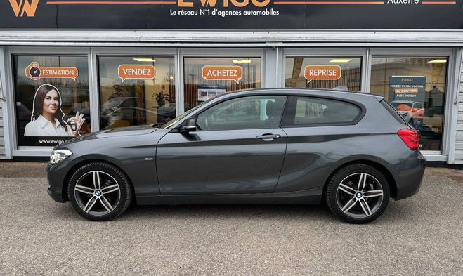BMW Serie 1 2.0 118d 150 ch sport bva modes de condu Gris de 2017