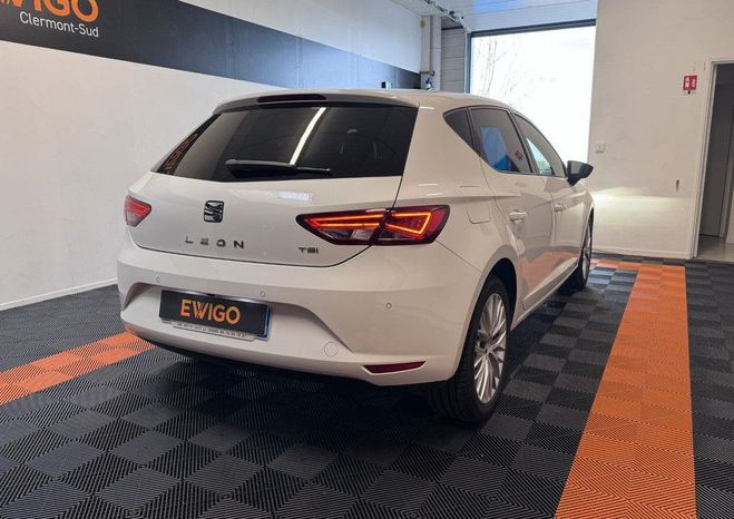Seat Leon premium 1.4 tsi 125 s&s full entretien Blanc de 2016