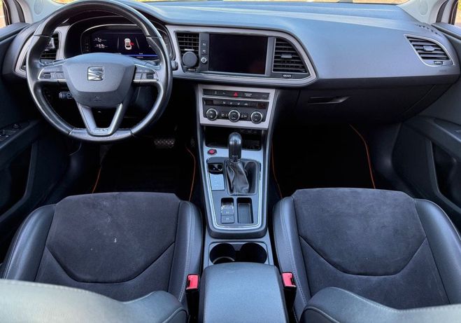 Seat Leon 1.5 tsi 150 act xcellence dsg7 toit ouvr Blanc de 2019