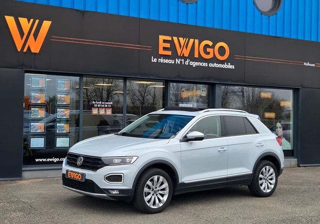 Volkswagen T Roc 1.5 tsi 150 evo carat dsg toit ouvrant Gris de 2020