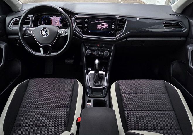 Volkswagen T Roc 1.5 tsi 150 evo carat dsg toit ouvrant Gris de 2020