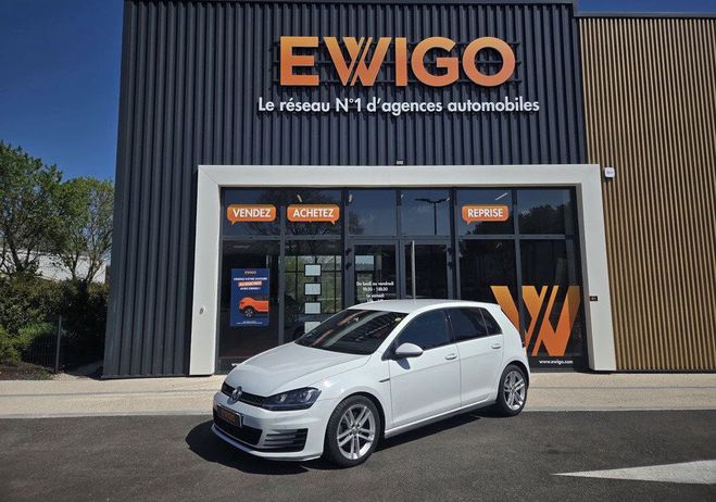 Cliquer pour voir la photo suivante Volkswagen Golf vii 2.0 184 ch gtd apple carplay Blanc de 2016