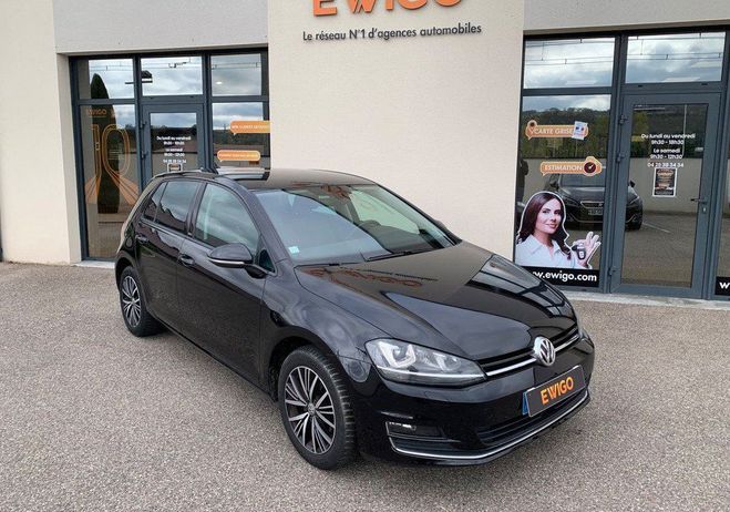 Volkswagen Golf 1.2 tsi 110ch allstar match boite auto e Noir de 2016