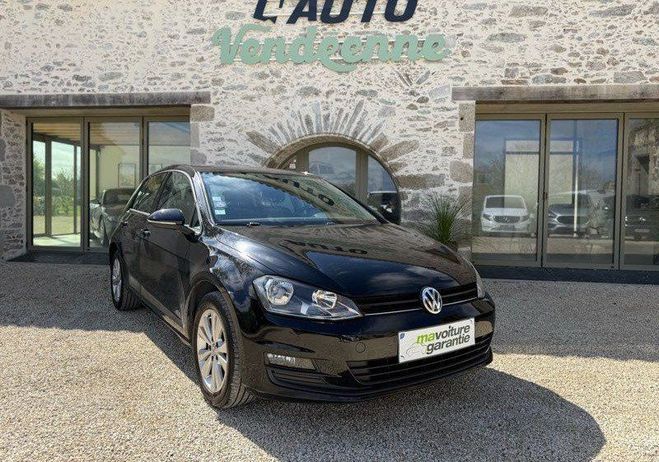 Cliquer pour voir la photo suivante Volkswagen Golf 7 1.2 TSI 110ch Bluemotion Lounge BVM6 Noir de 2016