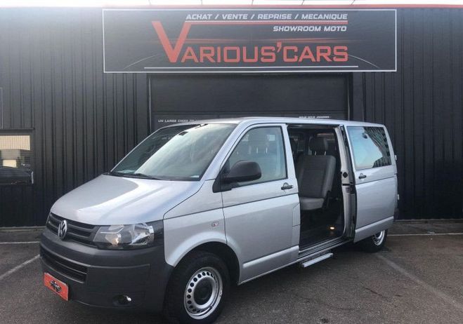 Volkswagen Transporter 2.0 TDI 140 CV 6 PLACES Gris de 2010