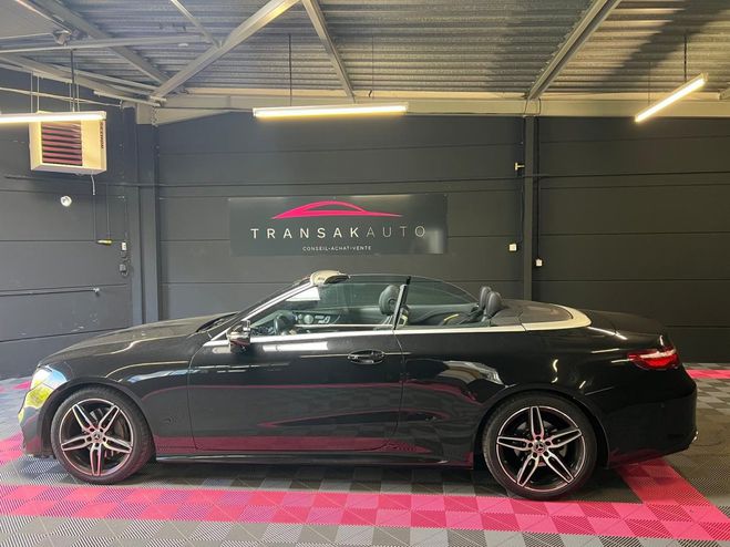 Mercedes Classe E CABRIOLET 220 d 9G-Tronic AMG Line / SUI Noir de 2020