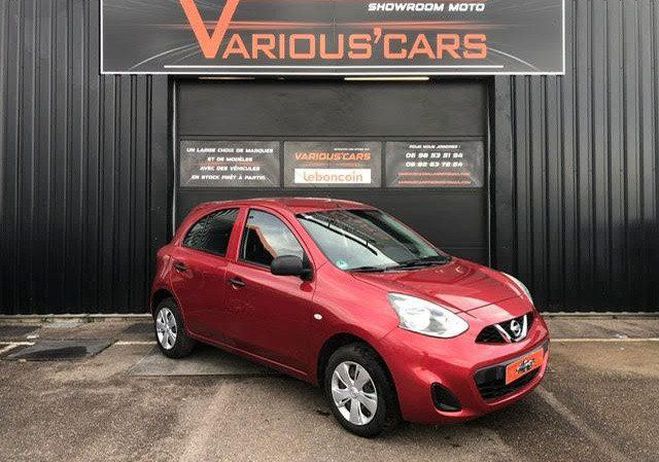 Nissan Micra 1.2 80 CV VISIA Rouge de 2016