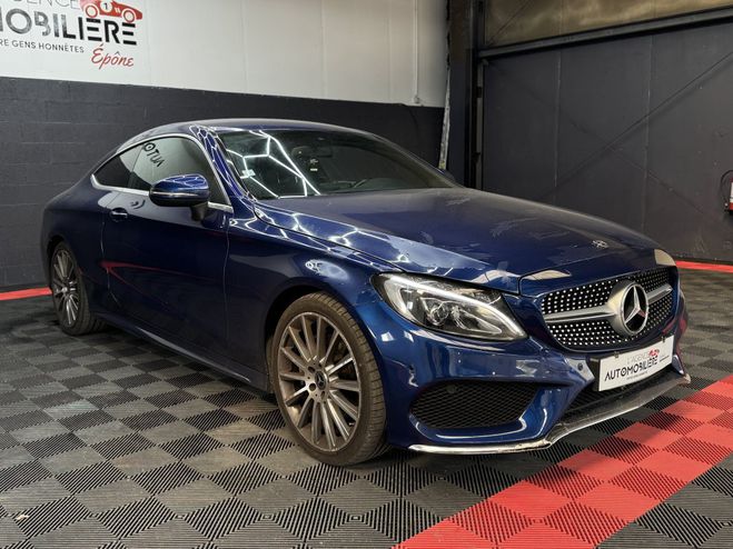 Mercedes Classe C Coupe Sport W205 220 d Sportline 170 ch Bleu de 2017