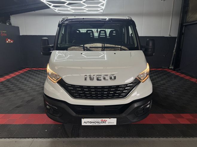 Iveco Daily 35C16 Benne 3L 160ch Double Cabine Blanc de 2022