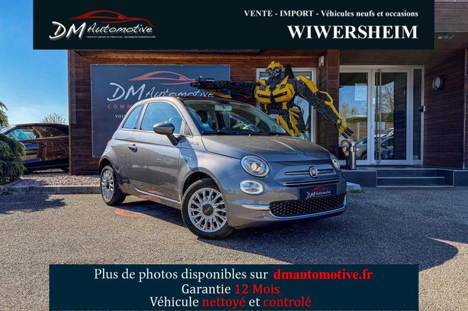 Cliquer pour voir la photo suivante Fiat 500 (2) Hybrid 1.0 BSG 70 ch Dolcevita Gris Foncé de 2022