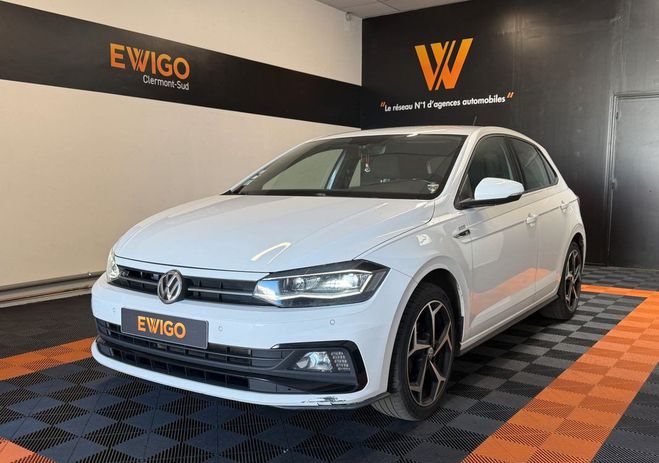 Volkswagen Polo 1.0 tsi 95ch r-line 1ere main scellerie  Blanc de 2018