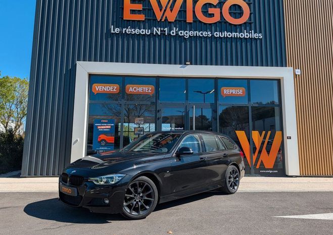 BMW Serie 3 touring 2.0 320d xdrive 190ch msport cam Noir de 2016