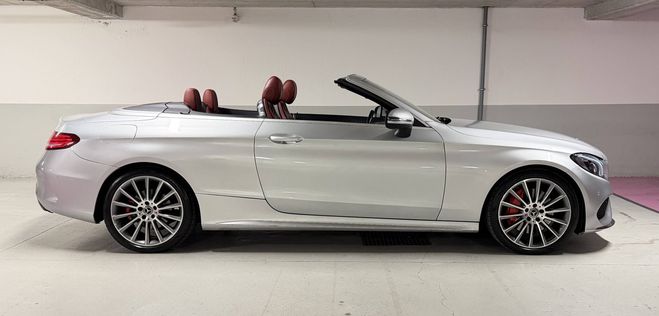 Mercedes Classe C Cabriolet 250 211ch Sportline 9G-Tronic Gris de 2017