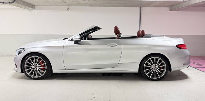 Mercedes Classe C Cabriolet 250 211ch Sportline 9G-Tronic Gris de 2017