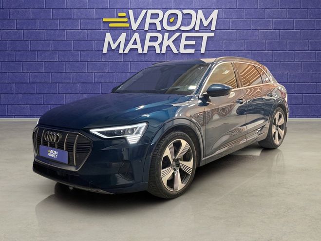 Audi E-Tron 55 quattro 408 ch Avus SOFT CLOSE-CAMERA Bleu de 2019
