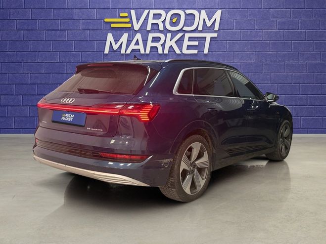 Audi E-Tron 55 quattro 408 ch Avus SOFT CLOSE-CAMERA Bleu de 2019